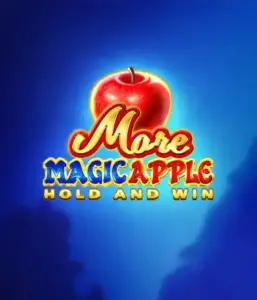 Step into the enchanting world of More Magic Apple Hold and Win Slot by 3 Oaks Gaming, featuring a glistening red apple against a deep blue background. This graphic portrays the magical theme of the game. Suited for lovers of magical themes, the vibrant visuals and enticing design ensure it captures attention. 