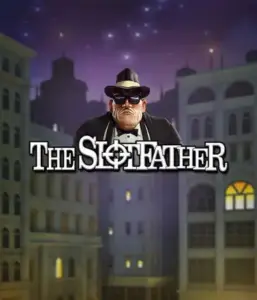 Immerse yourself in the nefarious realm of The Slotfather slot by Betsoft, featuring a dominant mafia boss standing against a mysterious cityscape. This image captures the intense atmosphere of the mob life, with the boss dressed in a classic black suit and fedora. Perfect for players who enjoy mafia stories, providing a thrilling escape. 